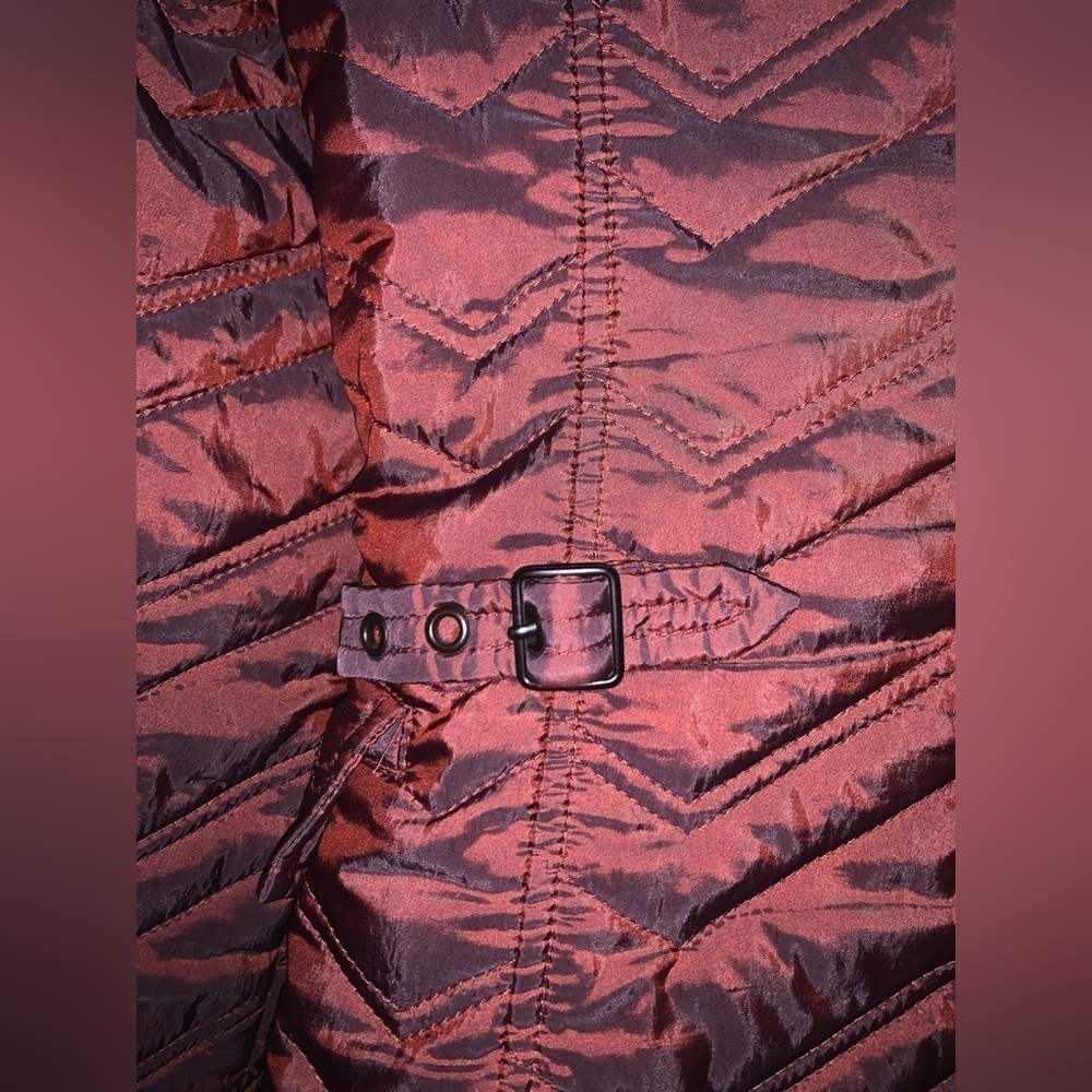 LOFT Jacket-maroon - Picture 6 of 13